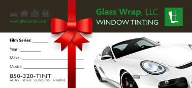 Window Tinting Gift Certificate