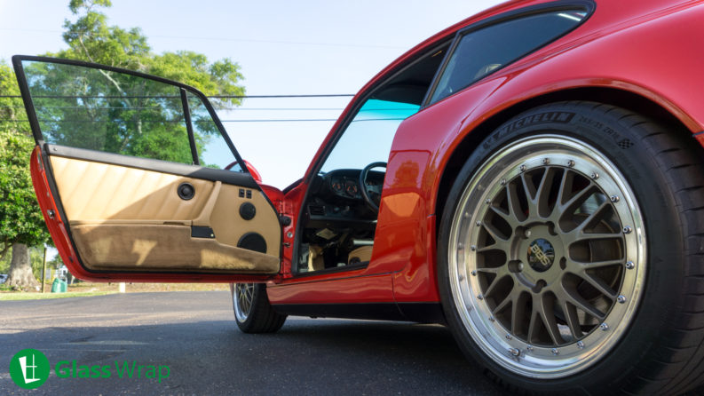 1990 Porsche 911 Carrera 2 Window Tinting