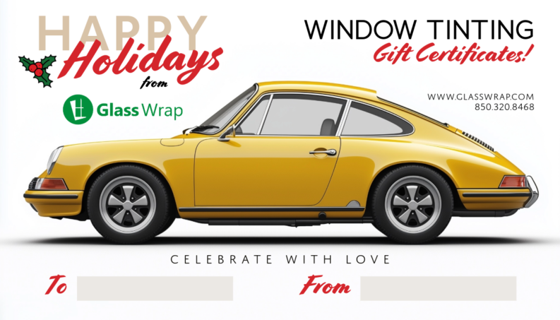 Window Tinting Gift Certificates!